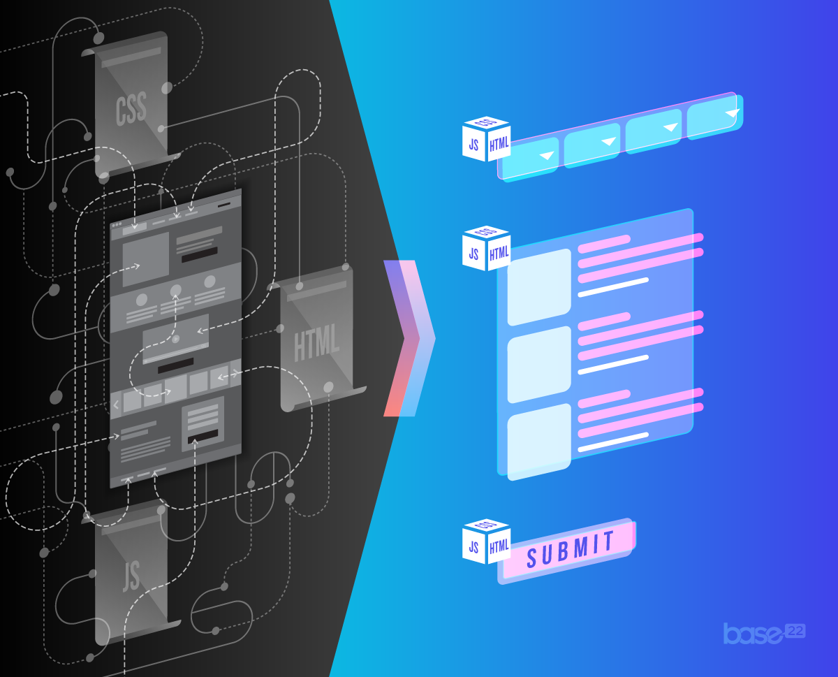 Web Components Infographic