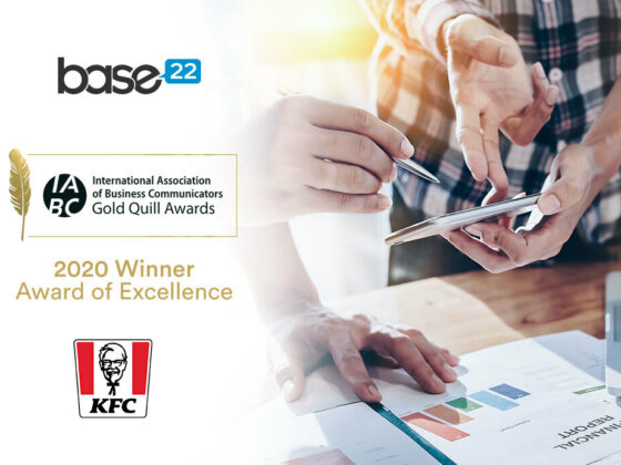 Base22 wins Gold Quill Award