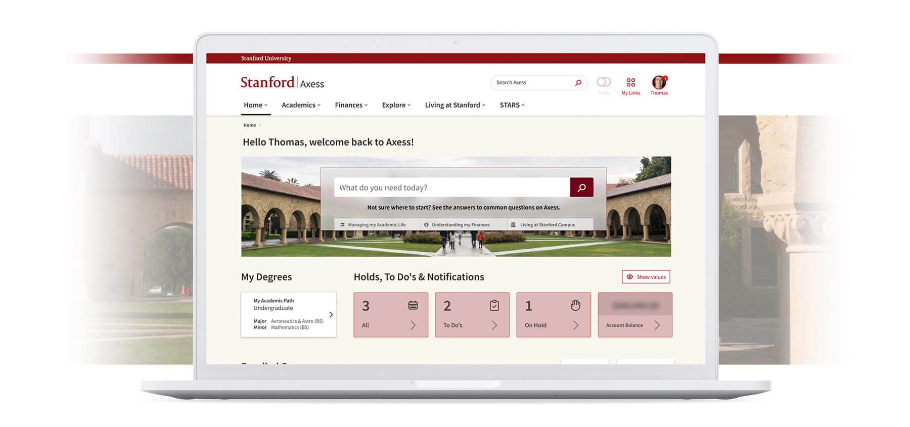 Stanford University Student Portal Redesigned by Base22