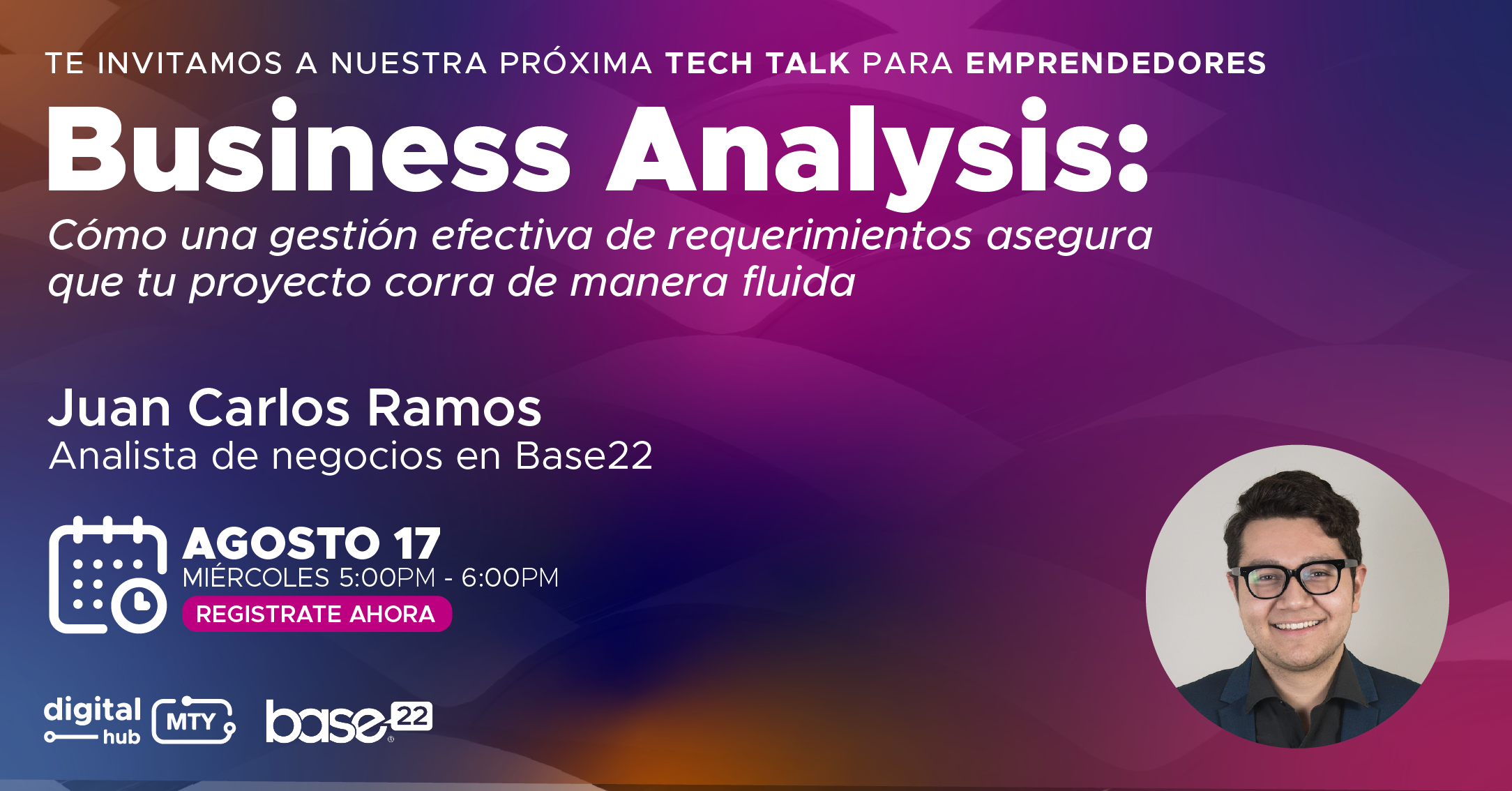 New Business Analysis talk with Monterrey Digital Hub